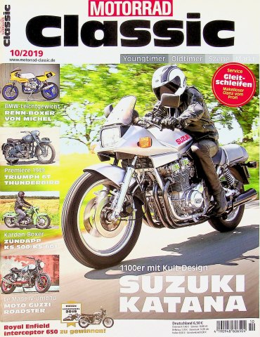 Deckblatt Motorrad Classic (10/2019)